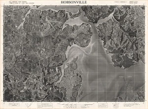 Hobsonville / this map was compiled by N.Z. Aerial Mapping Ltd. for Lands & Survey Dept., N.Z.