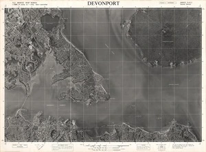 Devonport / this mosaic compiled by N.Z. Aerial Mapping Ltd. for Lands and Survey Dept., N.Z.
