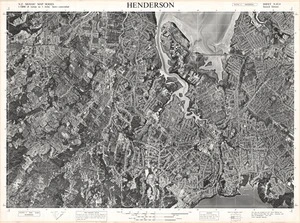 Henderson / this map was compiled by N.Z. Aerial Mapping Ltd. for Lands & Survey Dept., N.Z.