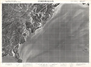 Cornwallis / this map was compiled by N.Z. Aerial Mapping Ltd. for Lands & Survey Dept., N.Z.