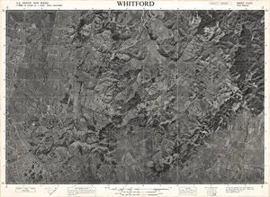Whitford / this mosaic compiled by N.Z. Aerial Mapping Ltd. for Lands and Survey Dept., N.Z.