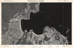 Buffalo & Hahei / this map was compiled by N.Z. Aerial Mapping Ltd. for Lands & Survey Dept., N.Z.