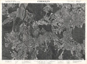 Coroglen / this map was compiled by N.Z. Aerial Mapping Ltd. for Lands & Survey Dept., N.Z.