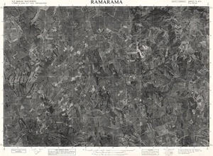 Ramarama / this map was compiled by N.Z. Aerial Mapping Ltd. for Lands & Survey Dept., N.Z.