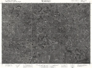 Waiuku / this map was compiled by N.Z. Aerial Mapping Ltd. for Lands & Survey Dept., N.Z.