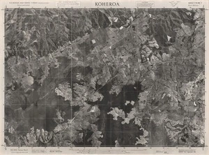 Koheroa / this mosaic compiled by N.Z. Aerial Mapping Ltd. for Lands and Survey Dept., N.Z.