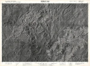 Hikuai / this map was compiled by N.Z. Aerial Mapping Ltd. for Lands & Survey Dept., N.Z.