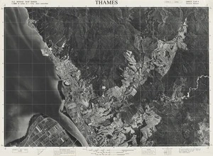 Thames / this map was compiled by N.Z. Aerial Mapping Ltd. for Lands & Survey Dept., N.Z.