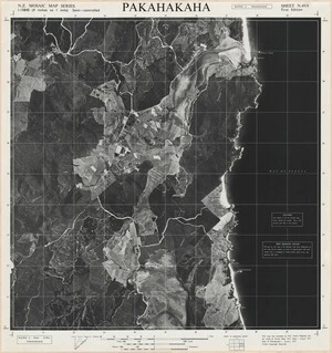 Pakahakaha / this map was compiled by N.Z. Aerial Mapping Ltd. for Lands & Survey Dept., N.Z.