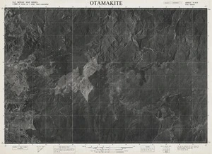 Otamakite / this map was compiled by N.Z. Aerial Mapping Ltd. for Lands & Survey Dept., N.Z.
