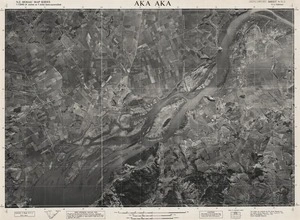 Aka Aka / this mosaic was compiled by N.Z. Aerial Mapping Ltd. for Lands & Survey Dept., N.Z.