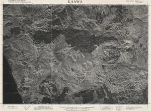 Kaawa / this mosaic was compiled by N.Z. Aerial Mapping Ltd. for Lands & Survey Dept., N.Z.