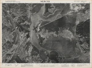 Mercer / this map was compiled by N.Z. Aerial Mapping Ltd. for Lands & Survey Dept., N.Z.