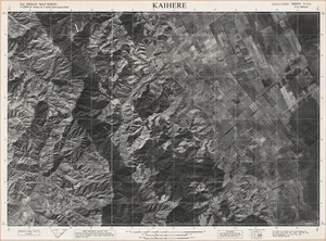 Kaihere / this map was compiled by N.Z. Aerial Mapping Ltd. for Lands & Survey Dept., N.Z.