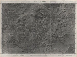 Hikumaru / this mosaic compiled by N.Z. Aerial Mapping Ltd. for Lands and Survey Dept., N.Z.