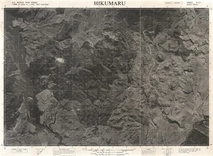 Hikumaru / this map was compiled by N.Z. Aerial Mapping Ltd. for Lands & Survey Dept., N.Z.