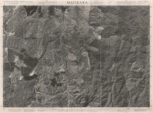 Matikara / this mosaic compiled by N.Z. Aerial Mapping Ltd. for Lands and Survey Dept., N.Z.