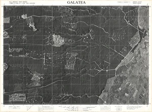 Galatea / this map was compiled by N.Z. Aerial Mapping Ltd. for Lands & Survey Dept., N.Z.