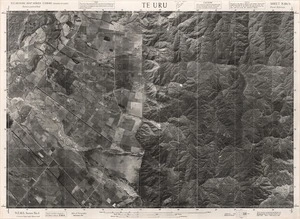 Te Uru / this mosaic compiled by N.Z. Aerial Mapping Ltd. for Lands and Survey Dept., N.Z.