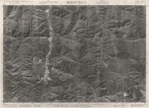 Koaunui / this mosaic compiled by N.Z. Aerial Mapping Ltd. for Lands and Survey Dept., N.Z.