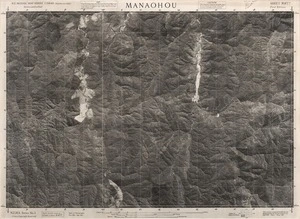 Manaohou / this mosaic compiled by N.Z. Aerial Mapping Ltd. for Lands and Survey Dept., N.Z.