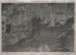 Taumatamaire / this mosaic compiled by N.Z. Aerial Mapping Ltd. for Lands and Survey Dept., N.Z.