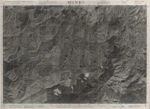 Munro / this mosaic compiled by N.Z. Aerial Mapping Ltd. for Lands and Survey Dept., N.Z.