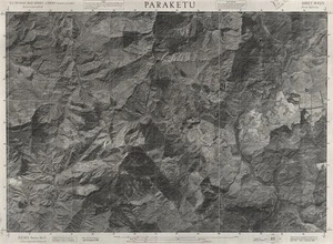Paraketu / this mosaic compiled by N.Z. Aerial Mapping Ltd. for Lands and Survey Dept., N.Z.