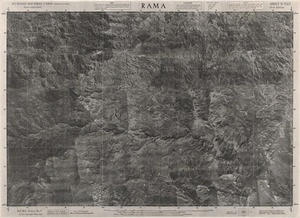 Rama / this mosaic compiled by N.Z. Aerial Mapping Ltd. for Lands and Survey Dept., N.Z.