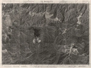 Te Whaiti / this mosaic compiled by N.Z. Aerial Mapping Ltd. for Lands and Survey Dept., N.Z.