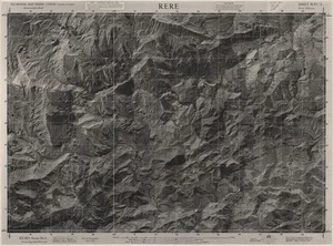 Rere / this mosaic compiled by N.Z. Aerial Mapping Ltd. for Lands and Survey Dept., N.Z.