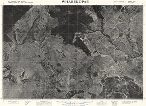 Wharekopae / this map was compiled by N.Z. Aerial Mapping Ltd. for Lands and Survey Dept., N.Z.