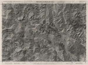 Mangamahaki / this mosaic compiled by N.Z. Aerial Mapping Ltd. for Lands and Survey Dept., N.Z.