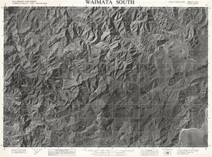Waimata South / this map was compiled by N.Z. Aerial Mapping Ltd. for Lands and Survey Dept., N.Z.