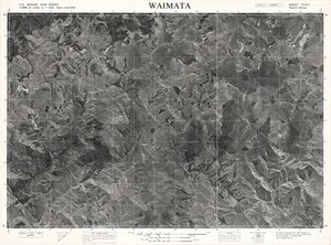 Waimata / this map was compiled by N.Z. Aerial Mapping Ltd. for Lands & Survey Dept., N.Z.