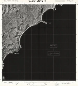 Waiomoku / this map was compiled by N.Z. Aerial Mapping Ltd. for Lands & Survey Dept., N.Z.