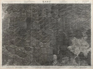 Kahu / this mosaic compiled by N.Z. Aerial Mapping Ltd. for Lands and Survey Dept., N.Z.
