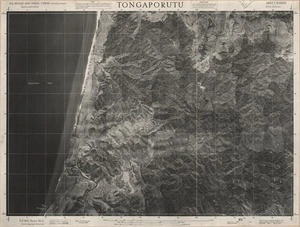 Tongaporutu / this mosaic compiled by N.Z. Aerial Mapping Ltd. for Lands and Survey Dept., N.Z.