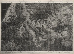 Okau / this mosaic compiled by N.Z. Aerial Mapping Ltd. for Lands and Survey Dept., N.Z.