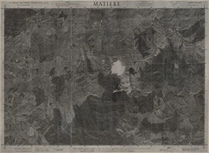 Matiere / this mosaic compiled by N.Z. Aerial Mapping Ltd. for Lands and Survey Dept., N.Z.