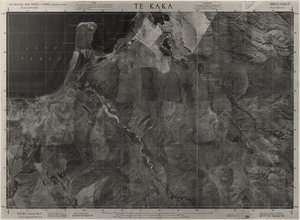 Te Kaka / this mosaic compiled by N.Z. Aerial Mapping Ltd. for Lands and Survey Dept., N.Z.