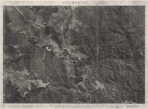 Otumakioi / this mosaic compiled by N.Z. Aerial Mapping Ltd. for Lands and Survey Dept., N.Z.
