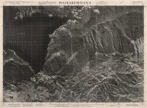 Waikaremoana / this mosaic compiled by N.Z. Aerial Mapping Ltd. for Lands and Survey Dept., N.Z.