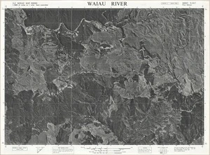 Waiau River / this map was compiled by N.Z. Aerial Mapping Ltd. for Lands & Survey Dept., N.Z.