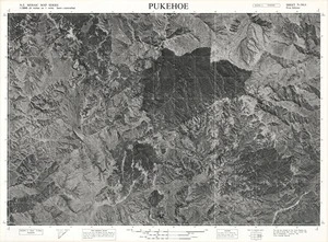 Pukehoe / this maps was compiled by N.Z. Aerial Mapping Ltd. for Lands & Survey Dept., N.Z.