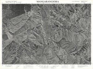 Mangarangiora / this maps was compiled by N.Z. Aerial Mapping Ltd. for Lands & Survey Dept., N.Z.