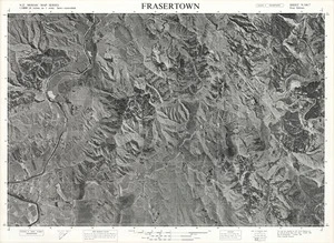 Frasertown / this maps was compiled by N.Z. Aerial Mapping Ltd. for Lands & Survey Dept., N.Z.