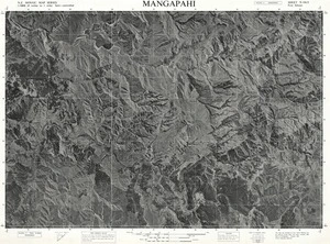 Mangapahi / this maps was compiled by N.Z. Aerial Mapping Ltd. for Lands & Survey Dept., N.Z.
