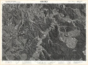 Okoki / this map was compiled by N.Z. Aerial Mapping Ltd. for Lands & Survey Dept., N.Z.