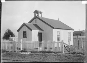 Anglican Church at Raglan, 1910 - Photograph taken by Gilmour Brothers